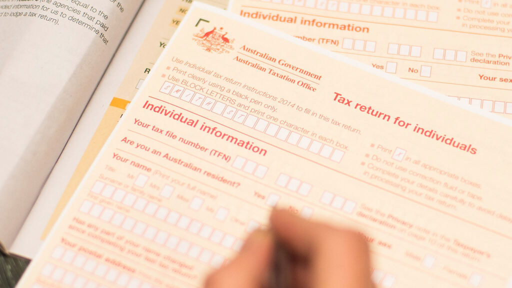 individual tax return in Australia